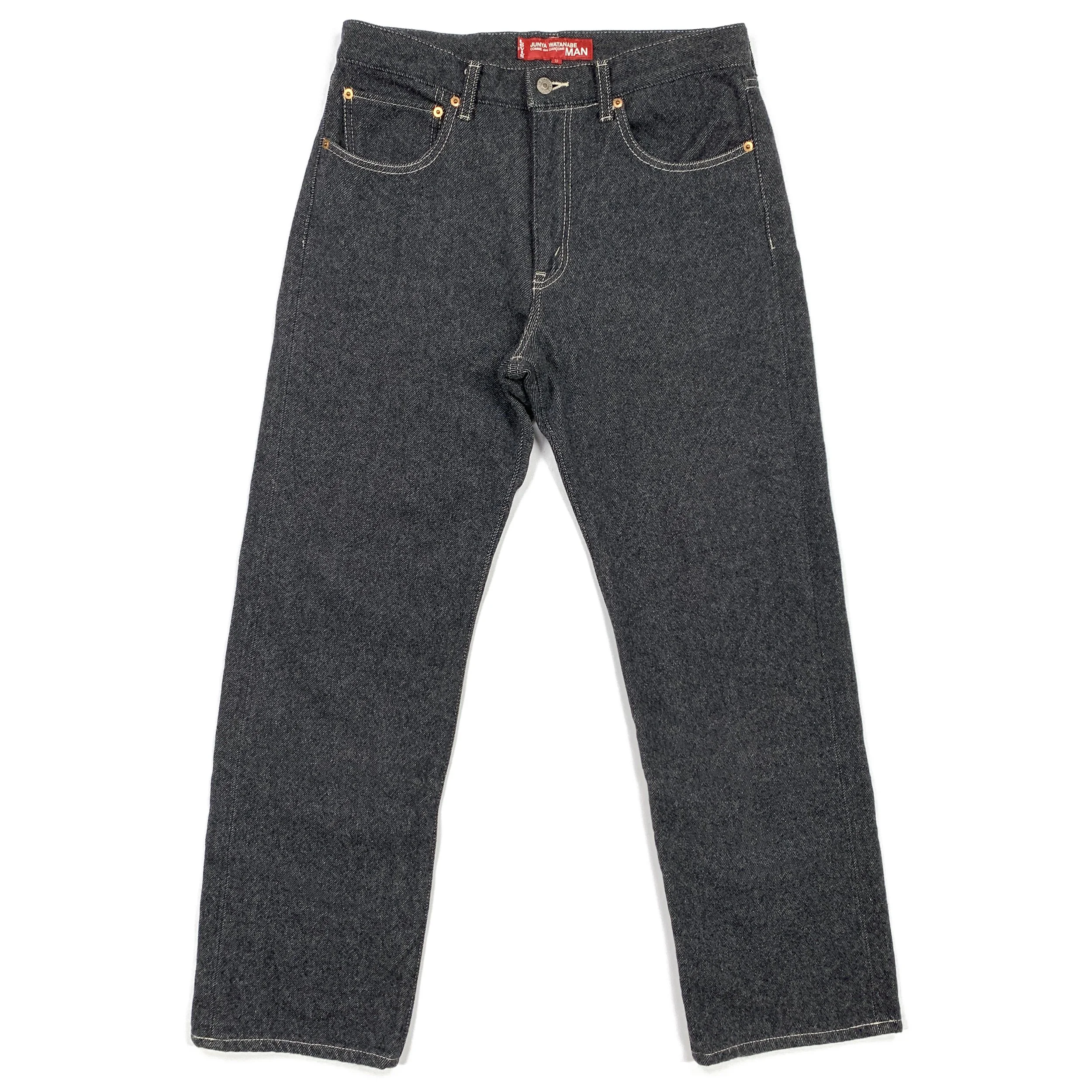 Junya Watanabe CDG 2003 Levi's Wool Denim Jeans — sickboyarchive.
